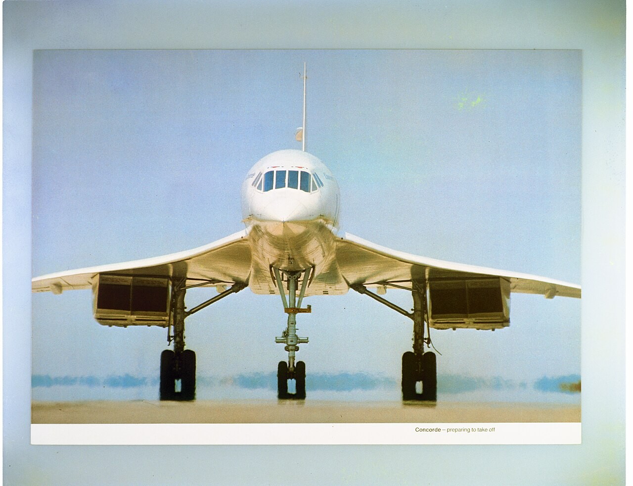 Concorde in a NASA archival image